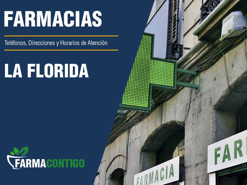 Farmacias en La Florida - Telfonos, Direcciones y Horarios de Atencin